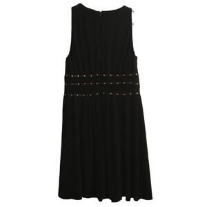 Jessica Simpson Keyhole Neckline Black Shift Dress Size 8